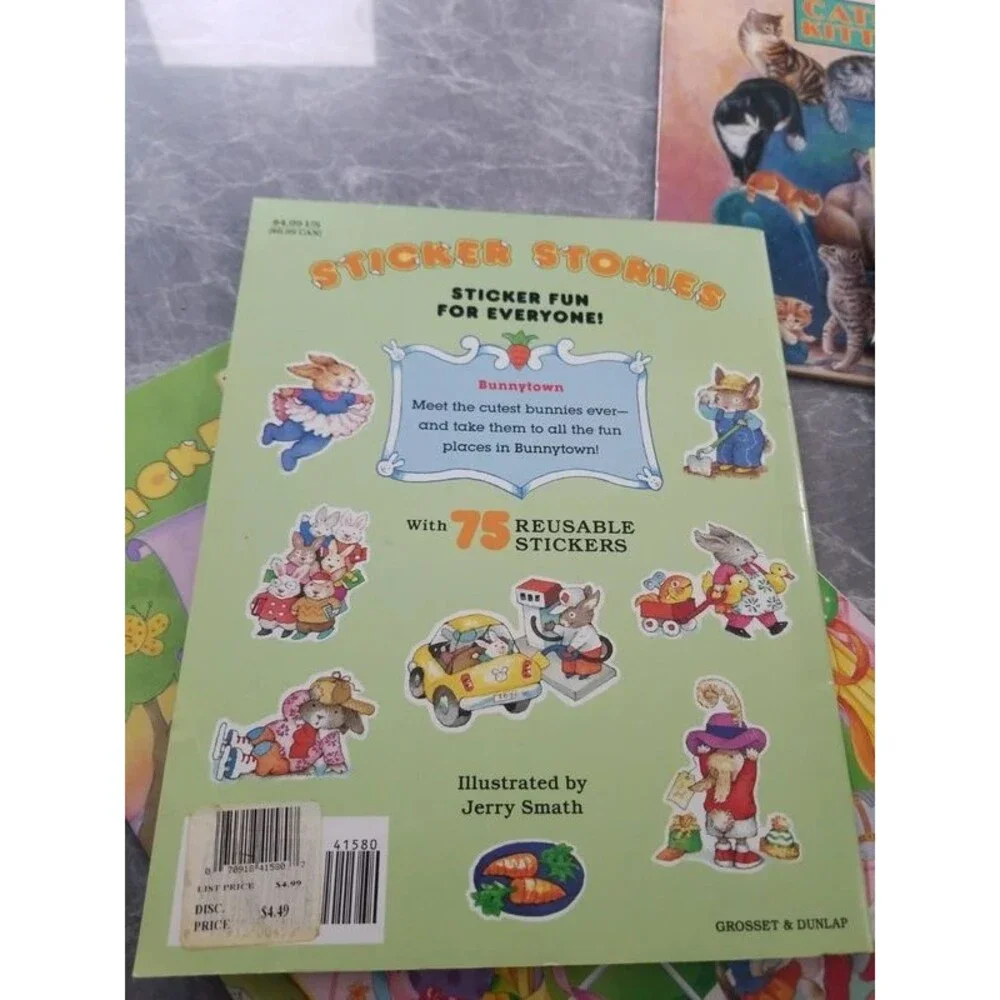 Collection of Sticker Stories books